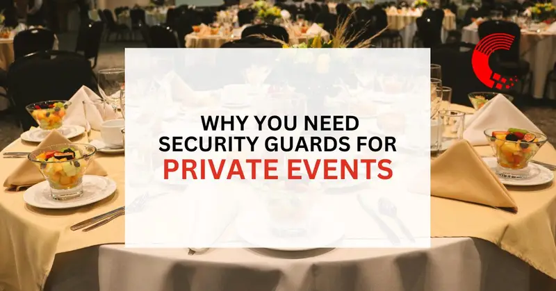 Security Guards for Private Events in California | Professional Event Protection