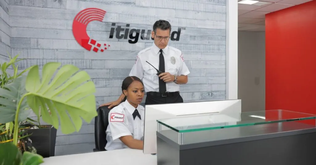 professional security guard California