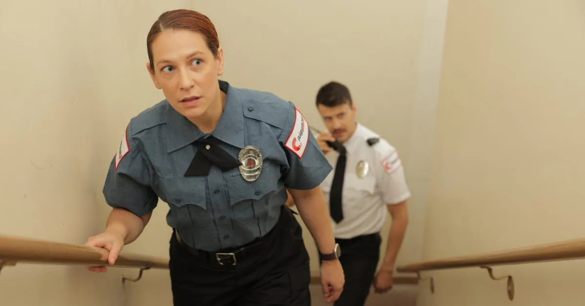 (Citiguard security officers attending an incident)