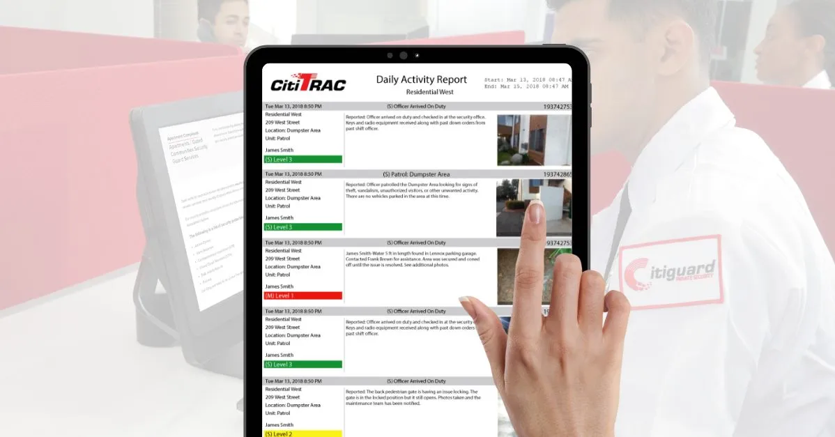 (Citiguard’s security tracking system)