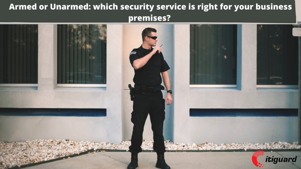 aemed or unarmed security service