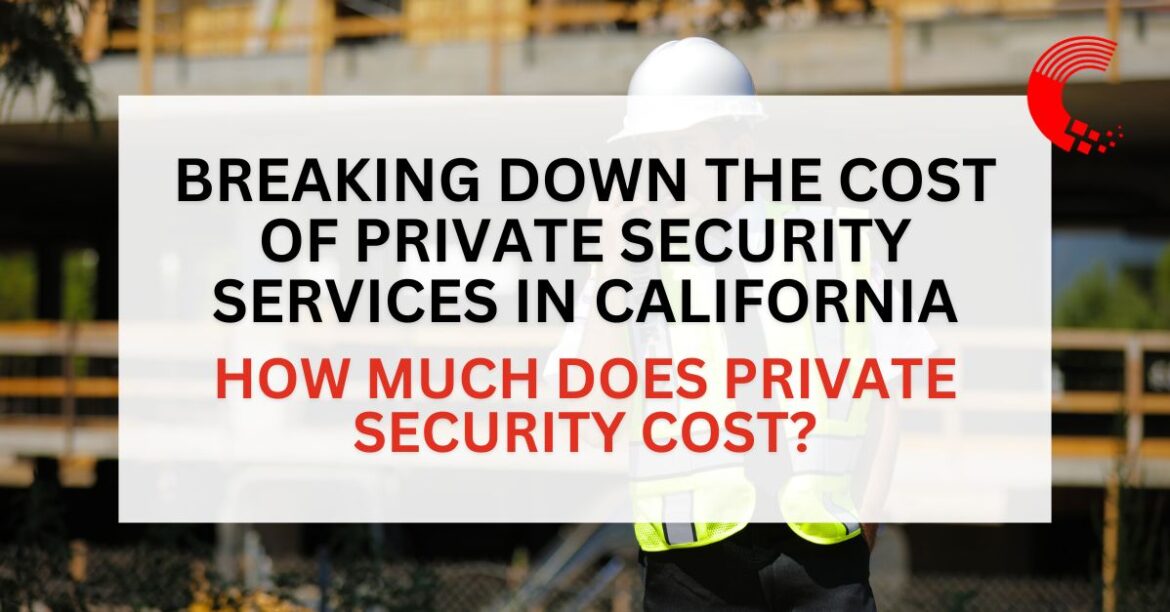 how much does private security cost