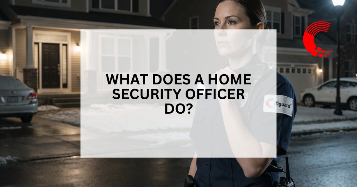 What Does a Home Security Officer Do?