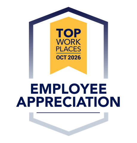 Top Workplaces Culture Excellence award, October 2026: Employee Appreciation