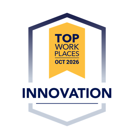 Top Workplaces Culture Excellence award, October 2026: Innovation
