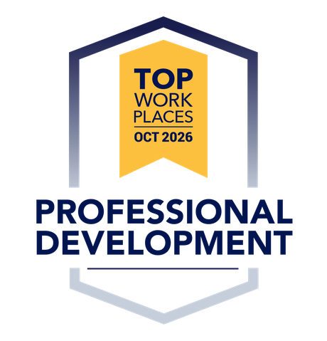 Top Workplaces Culture Excellence award, October 2026: Professional Development